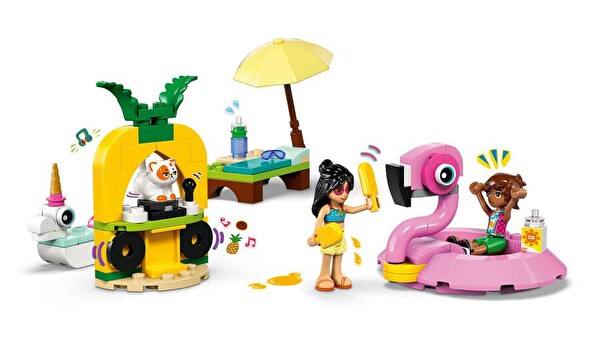 LEGO Friends Tek Boynuzlu At ve Flamingo Havuz Partisi 42658