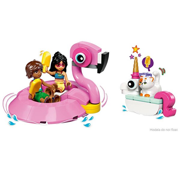 LEGO Friends Tek Boynuzlu At ve Flamingo Havuz Partisi 42658