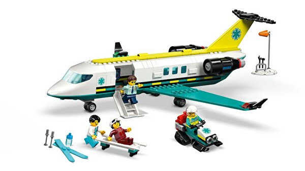 LEGO City Acil Hava Ambulans Uçağı 60465