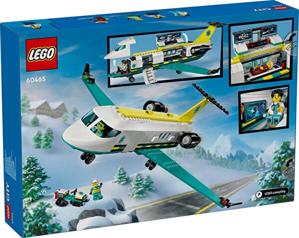 LEGO City Acil Hava Ambulans Uçağı 60465