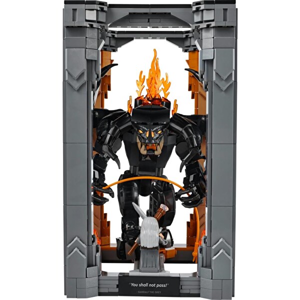 LEGO Icons Yüzüklerin Efendisi: Balrog Kitaplık Dekoru 10367