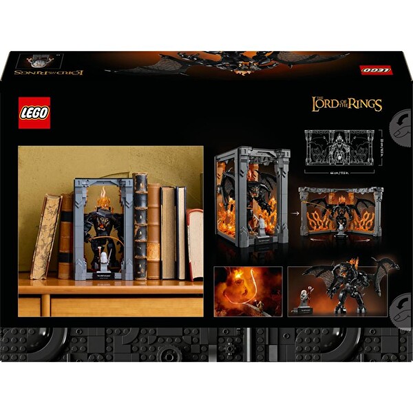 LEGO Icons Yüzüklerin Efendisi: Balrog Kitaplık Dekoru 10367
