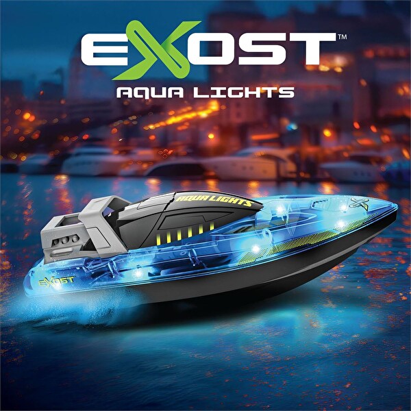 Silverlit Exost Aqua Lights Uzaktan Kumandalı Sürat Teknesi 20606