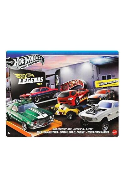 Hot Wheels Efsane Temalı Çoklu Oyuncak Arabalar JBY78