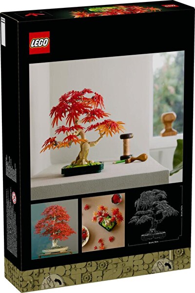 LEGO Botanicals Japon Kırmızı Akçaağaç Bonsai Ağacı 10348