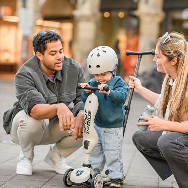 Scoot and Ride 240527-00067 Push and Go Ebeveyn Kontrollü Ash Çocuk Scooter