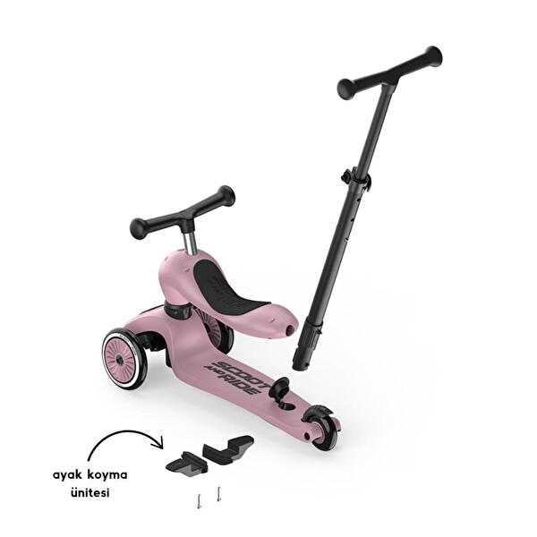 Scoot and Ride 240527-00069 Push and Go Ebeveyn Kontrollü Wildberry Çocuk Scooter