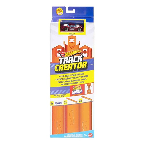 Hot Wheels Track Creator Araba - Pist Başlangıç Paketi JDW43