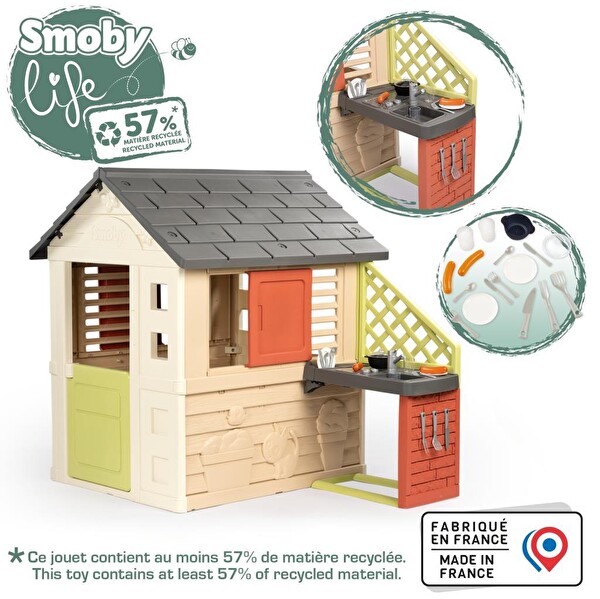 Smoby Life Doğa Oyun Evi 810739
