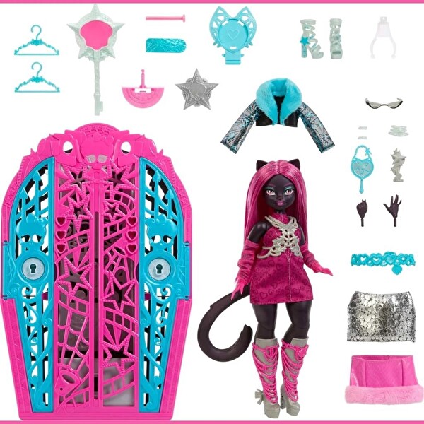 Monster High Gizemli Arkadaşlar Oyun Seti S6 Catty Noir JBG82