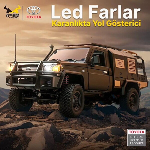 MN Model MN82S 1/12 Supertourer Toyota Land Cruiser LC79 4WD RC Model Crawler Offroad Truck Uzaktan Kumandalı Araba