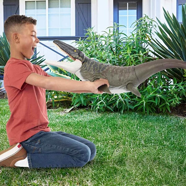 Jurassic World Rebirth Devasa Mosasaurus Figür Oyuncak JGB51
