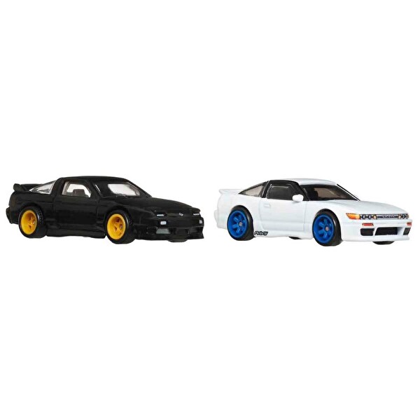 Hot Wheels Car Culture Premium Arabalar Nissan 2'li Oyuncak Araba Seti JBK96