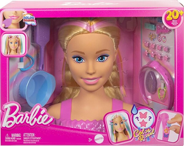 Barbie Saç Tasarımı Büstü Oyun Seti JFG81
