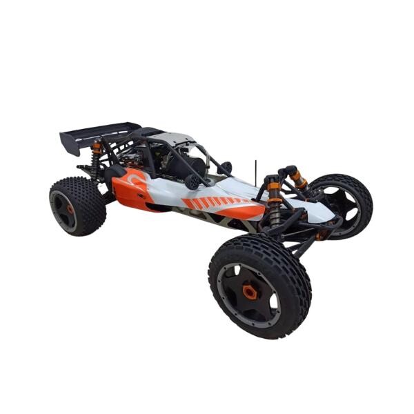SY Racing 1/5 Baja 5B 30.5CC RTR Kurşunsuz Benzinli 80+KMh 75 CM Turuncu RC Arazi Model Offroad Uzaktan Kumandalı Araba