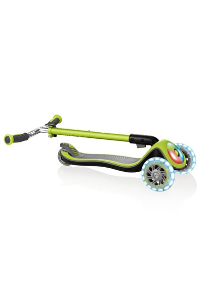 Globber Elite Prime Full Işıklı Yeşil Çocuk Scooter