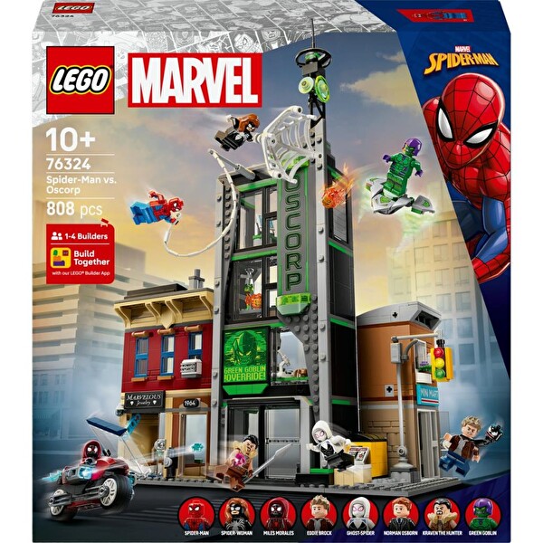 LEGO Marvel Örümcek Adam Oscorp'a Karşı 76324