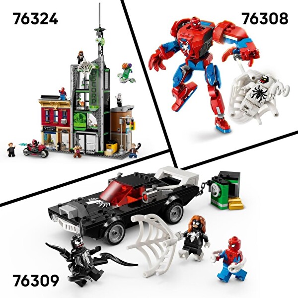 LEGO Marvel Örümcek Adam Oscorp'a Karşı 76324