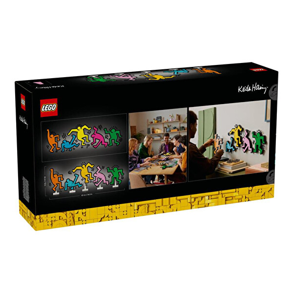 LEGO Art Keith Haring Dans Eden Figürler 31216