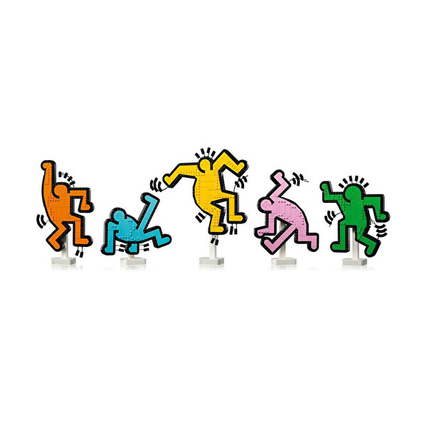 LEGO Art Keith Haring Dans Eden Figürler 31216