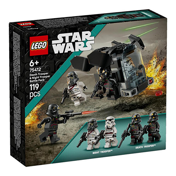 LEGO Star Wars Death Trooper ve Night Trooper Savaş Paketi 75412