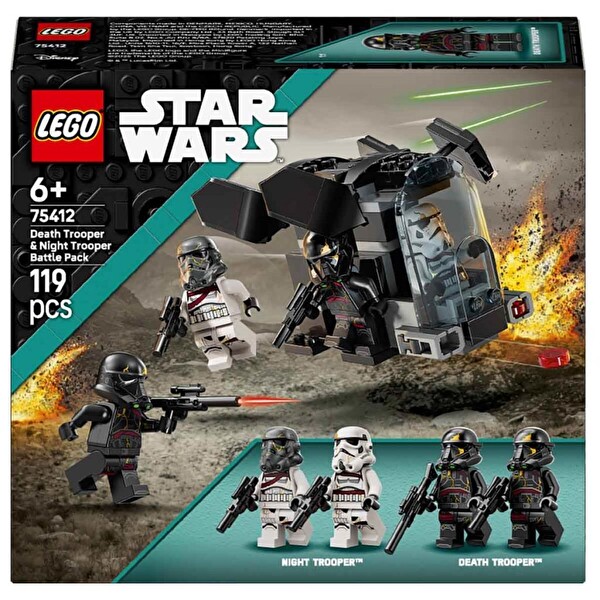 LEGO Star Wars Death Trooper ve Night Trooper Savaş Paketi 75412