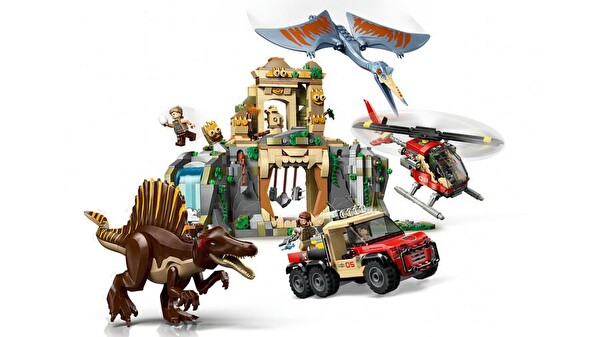 LEGO Jurassic World Spinosaurus ve Quetzalcoatlus Hava Görevi 76976