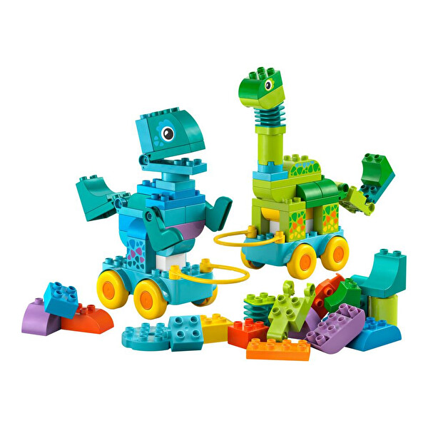 LEGO Duplo 3’ü 1 Arada Tekerlekli Dinozorlar 10451