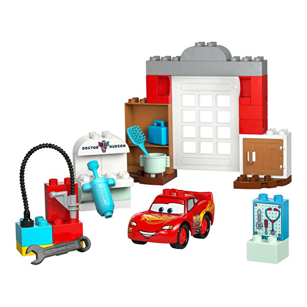 LEGO Duplo Disney McQueen'in Doc'un Garajını Ziyareti 10456