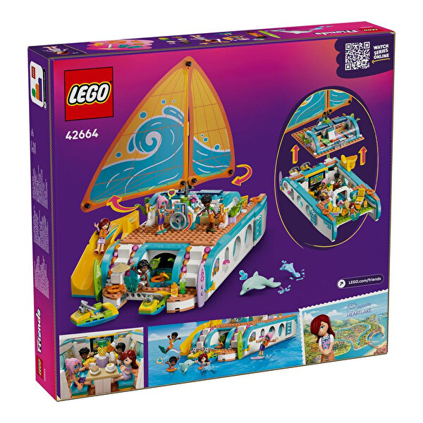 LEGO Friends Gezi Teknesi Macerası 42664