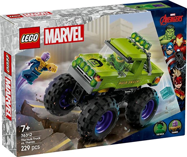 LEGO Marvel Hulk Kamyonu Thanosa Karşı 76312