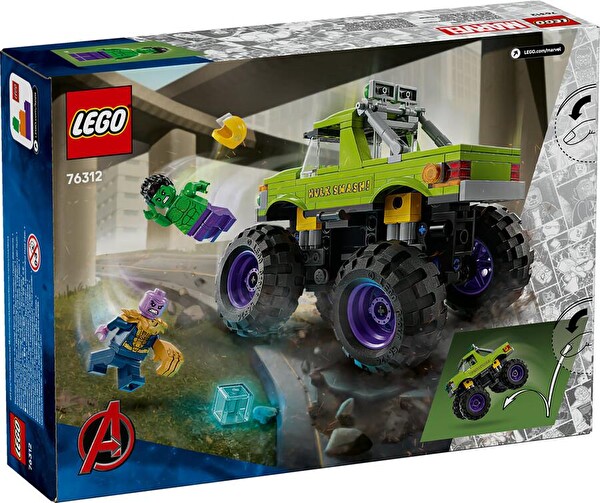 LEGO Marvel Hulk Kamyonu Thanosa Karşı 76312