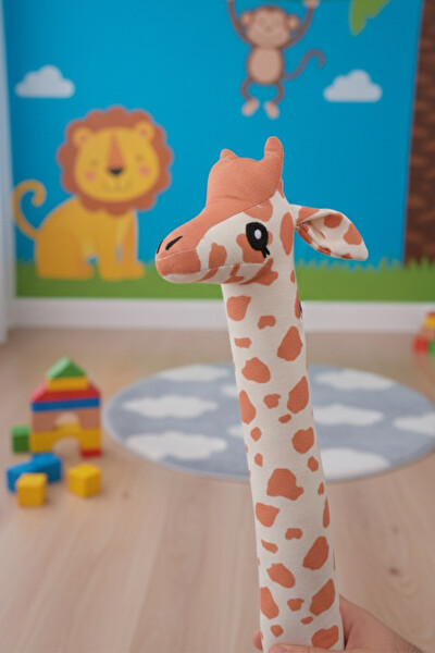 Rozitoys Peluş Zürafa Oyuncak Çocuk Odası Hediyelik Dekorasyon Uyku ve Oyun Arkadaşı