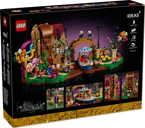 LEGO Ideas Willy Wonka ve Çikolata Fabrikası 21360