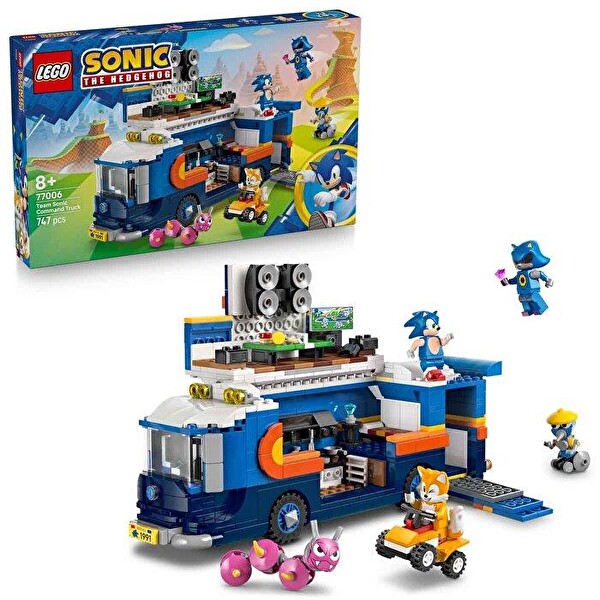 LEGO Sonic The Hedgehog Sonic Takımı Komuta Kamyonu 77006