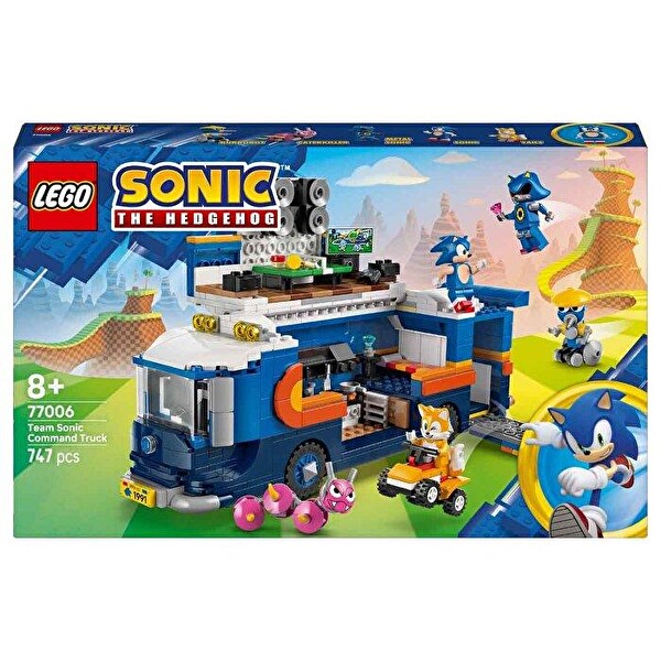 LEGO Sonic The Hedgehog Sonic Takımı Komuta Kamyonu 77006