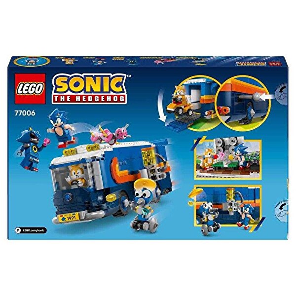 LEGO Sonic The Hedgehog Sonic Takımı Komuta Kamyonu 77006