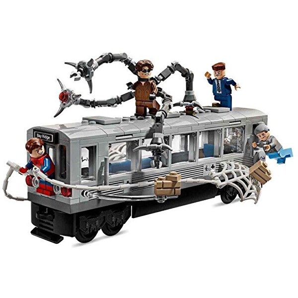 LEGO Marvel Örümcek Adam ile Doktor Oktopus Metro Sahnesi 76321