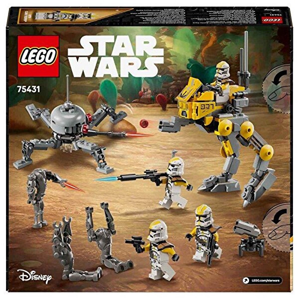 LEGO Star Wars Star Corps Klon Trooper Savaş Paketi 75431