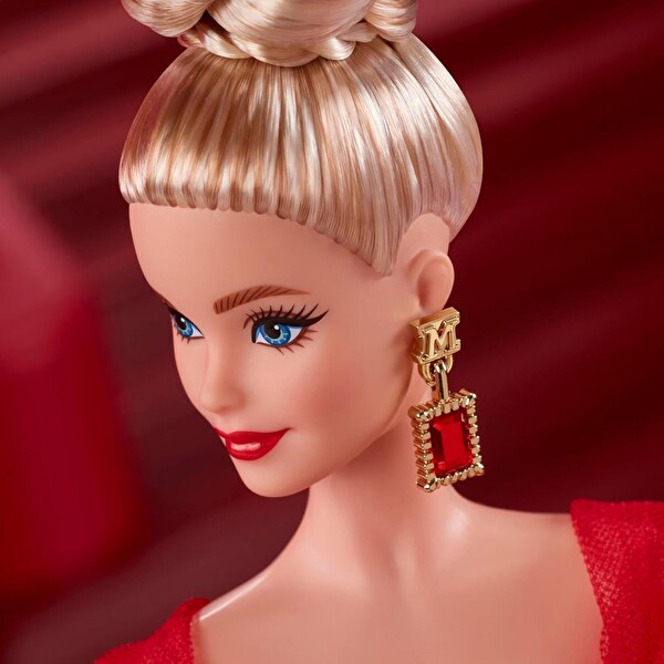 Barbie 80.Yıl Özel Koleksiyon Bebeği - Sarışın JBJ17