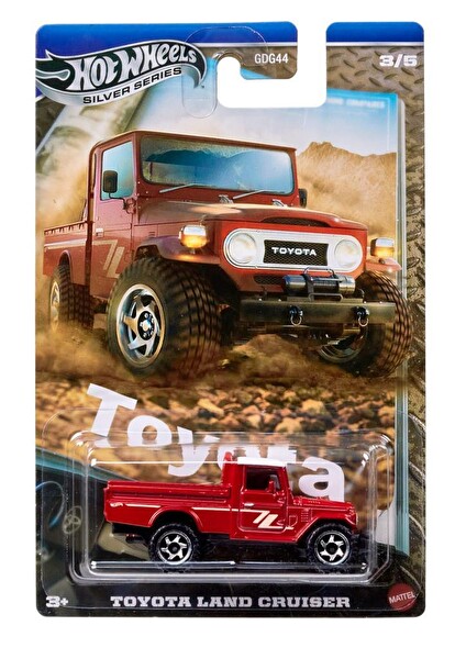 Hot Wheels Temalı Arabalar Özel Seri Toyota Land Cruiser GDG44-JCB73