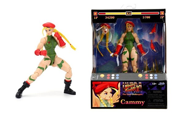 Jada Street Fighter II Cammy White Figür Oyuncak 253252033