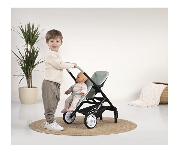 Smoby Maxi-Cosi&Quinny Oyuncak İkiz Bebek Arabası - Adaçayı Yeşili 253220