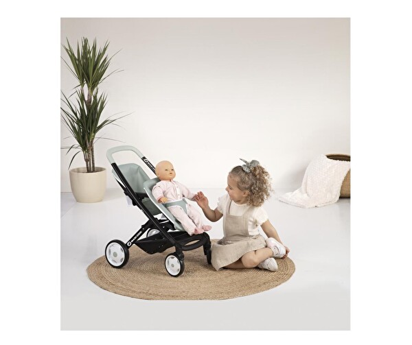 Smoby Maxi-Cosi&Quinny Oyuncak İkiz Bebek Arabası - Adaçayı Yeşili 253220