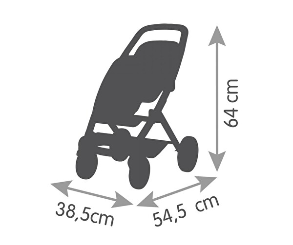 Smoby Maxi-Cosi&Quinny Oyuncak İkiz Bebek Arabası - Adaçayı Yeşili 253220