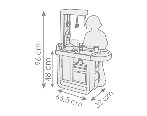 Smoby Cherry Mutfak Seti 310914