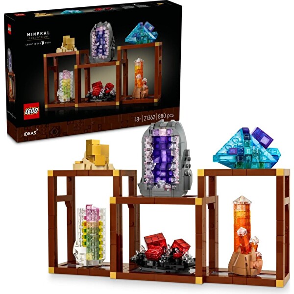 LEGO Ideas Mineral Koleksiyonu 21362