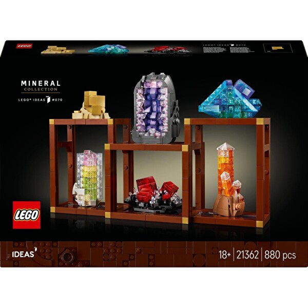 LEGO Ideas Mineral Koleksiyonu 21362
