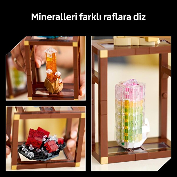 LEGO Ideas Mineral Koleksiyonu 21362