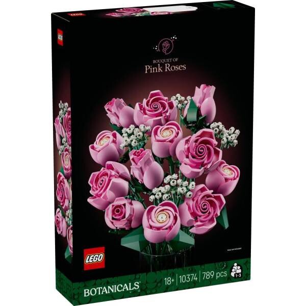 LEGO Botanicals Pembe Gül Buketi 10374